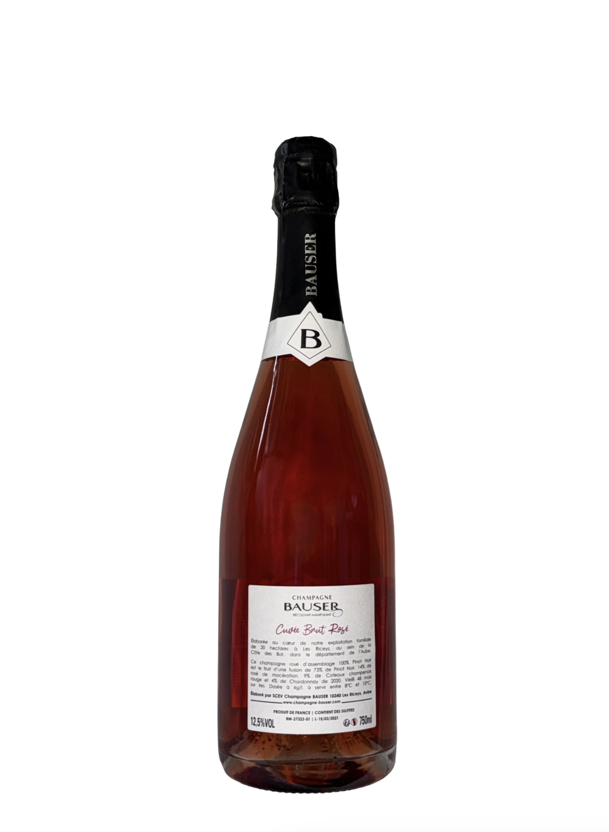 Bauser, Cuvée Brut Rosé, NV