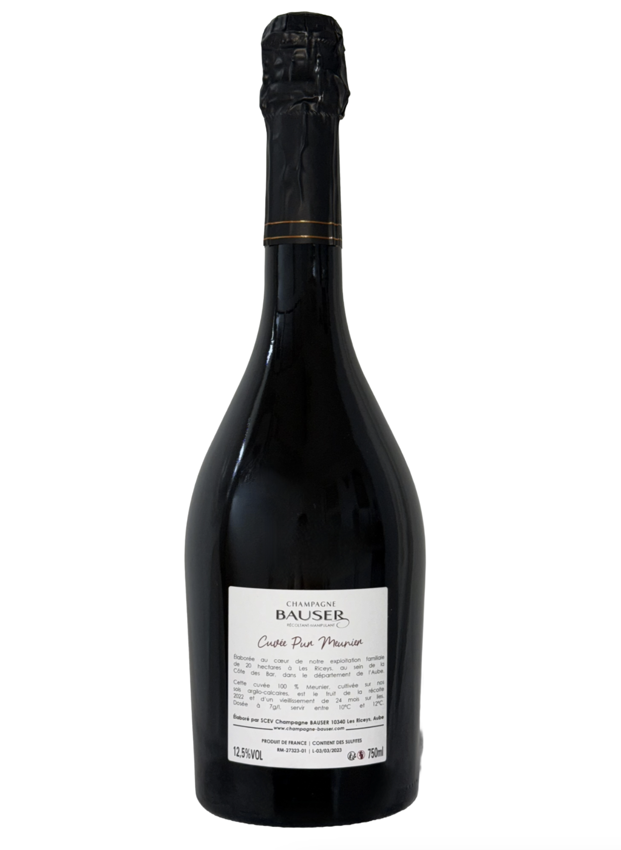 Bauser, Cuvée Pur Meunier, 2022