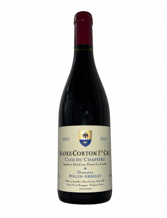 Follin-Arbelet, Aloxe-Corton, Clos du Chapitre, 1er Cru, 2023